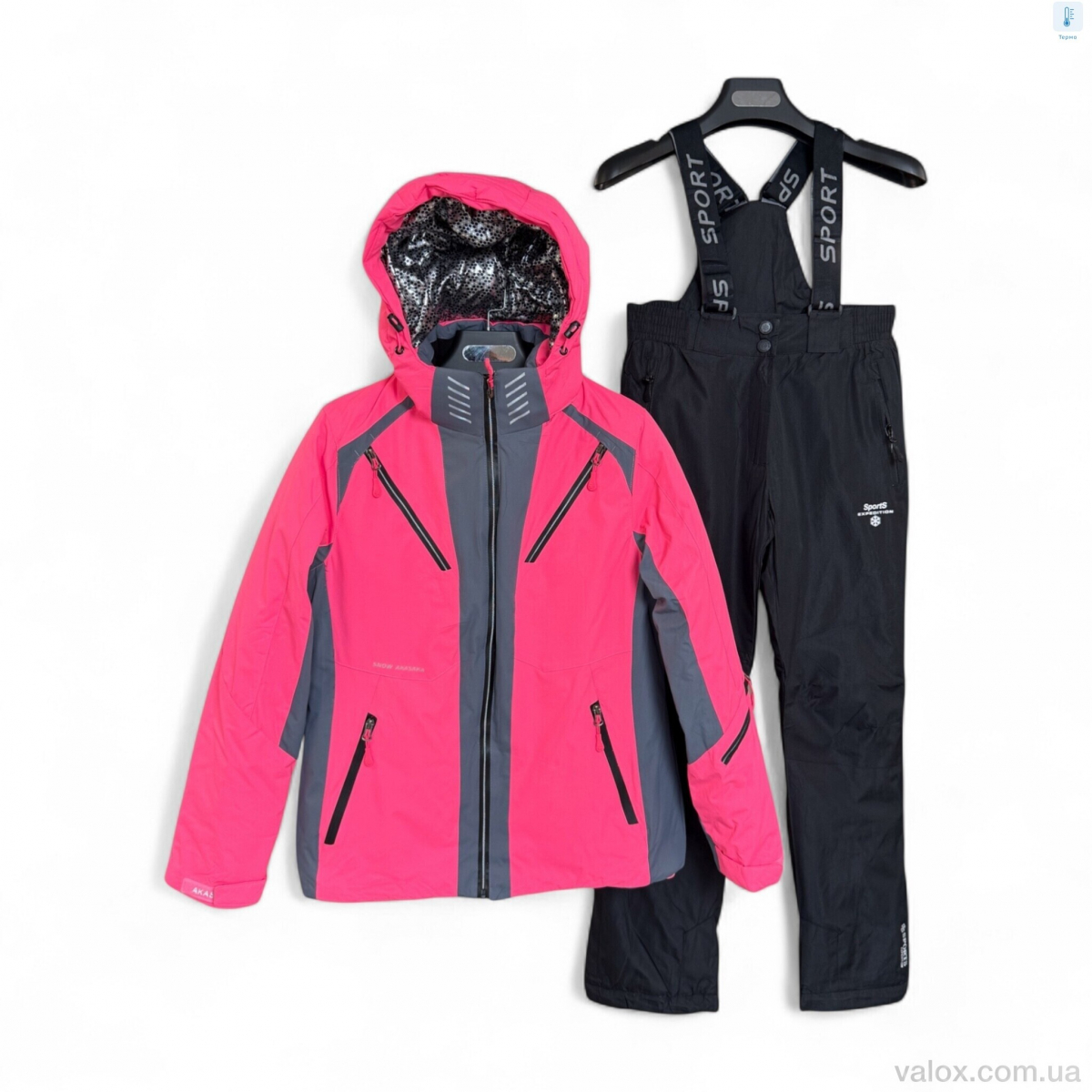 Жіночі гірськолижні костюми оптом (ws21100-53 pink)