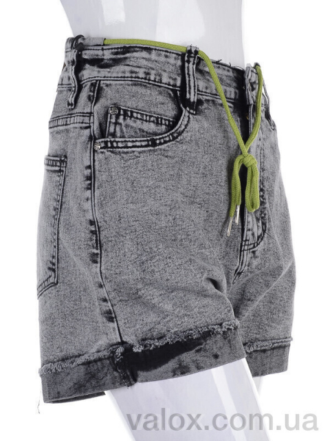 Жіночі шорти оптом (3-19 grey)