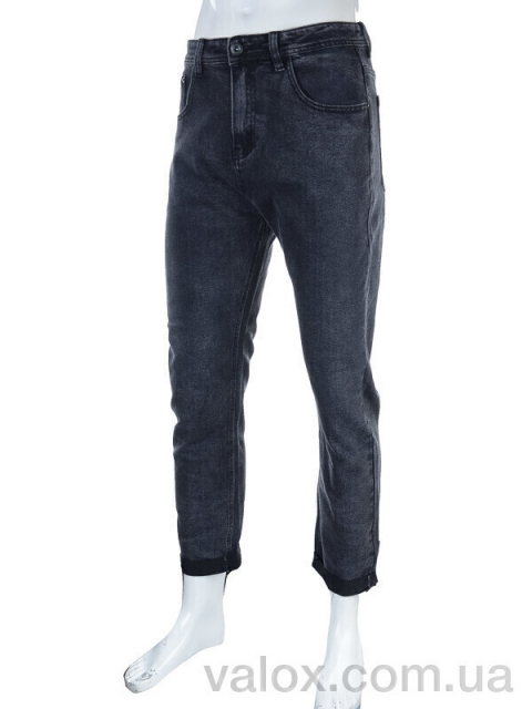 Чоловічі джинси оптом (m9001 d.grey)