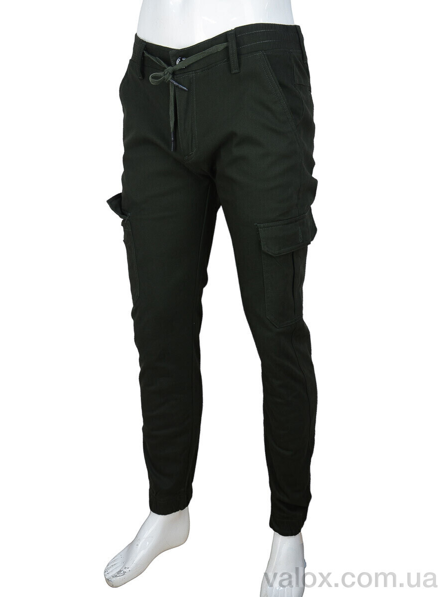 Чоловічі брюки оптом (8513-4 green)