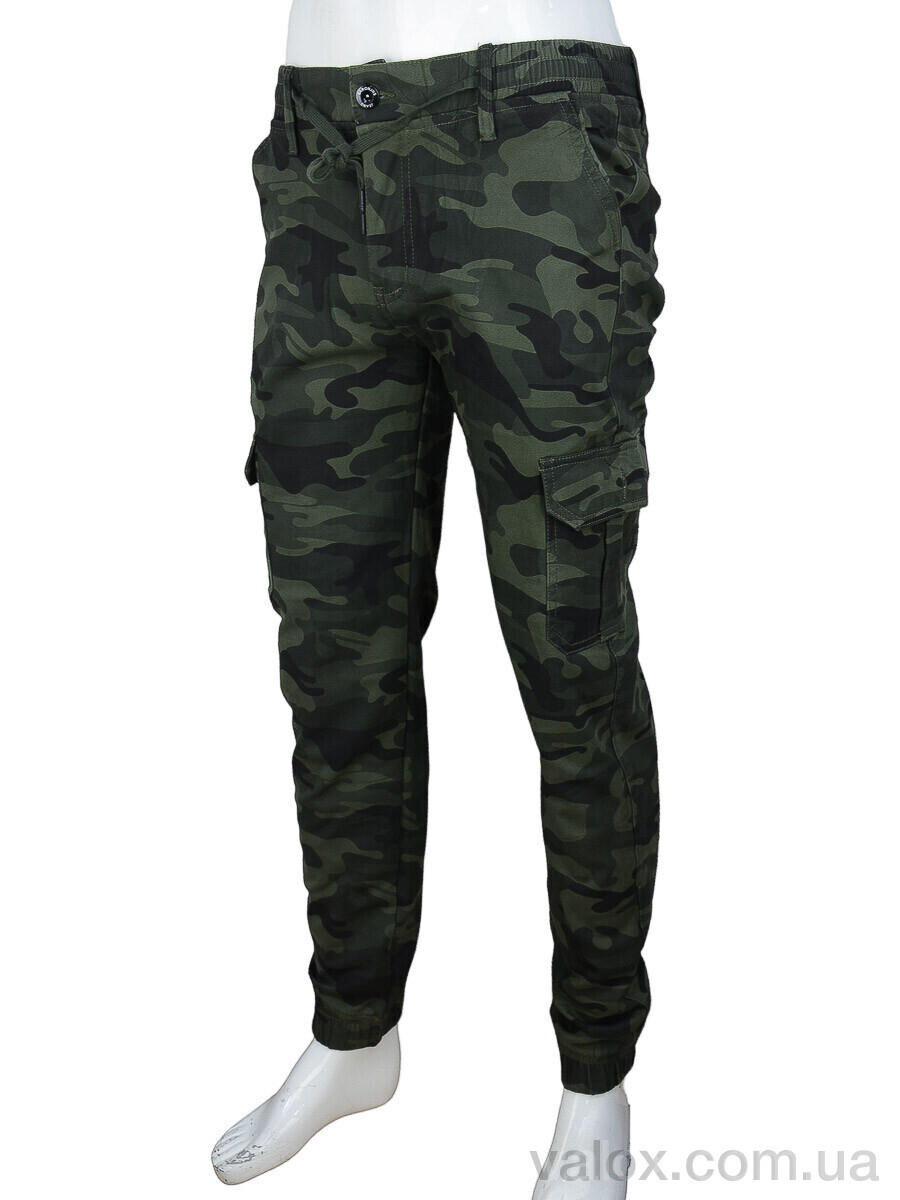 Чоловічі брюки оптом (98507-4 green)