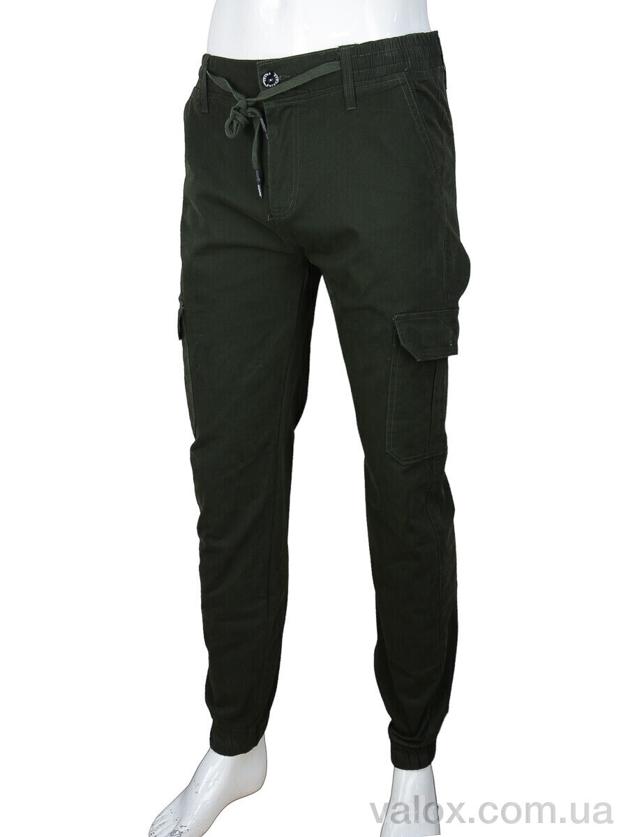 Чоловічі брюки оптом (8526-4 green)