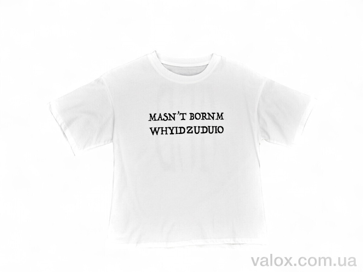 Дитячі футболка оптом (819 white)