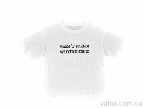 Дитячі футболка оптом (819 white)