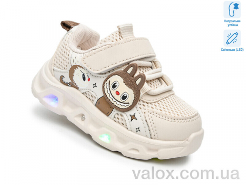 Дитячі кросівки оптом (65047k led)