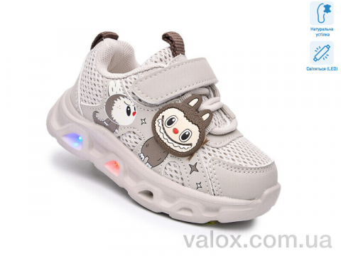 Дитячі кросівки оптом (65047h led)