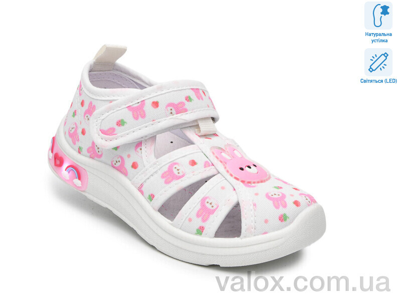 Дитячі капці оптом (t60014c led)