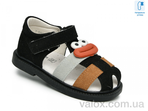 Дитячі босоніжки оптом (68087 чорний)