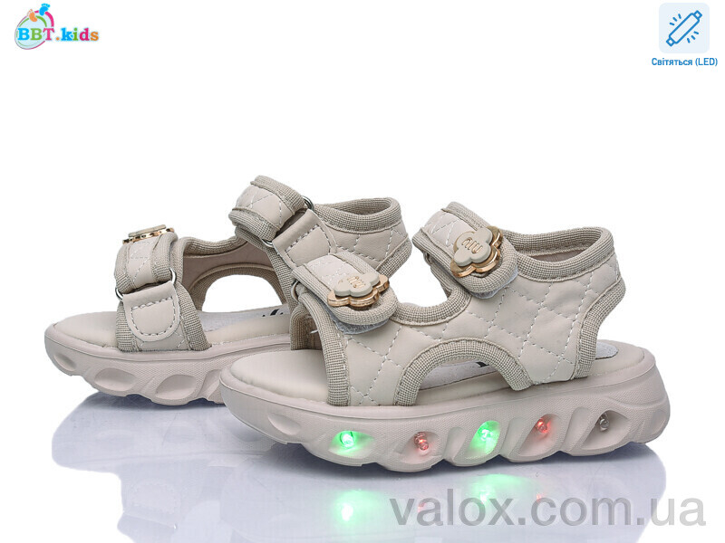 Дитячі босоніжки оптом (l856-1-6 led)