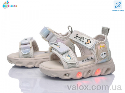 Дитячі босоніжки оптом (l858-1-6 led)