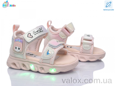 Дитячі босоніжки оптом (l858-1-5 led)