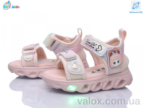 Дитячі босоніжки оптом (l858-1-1 led)