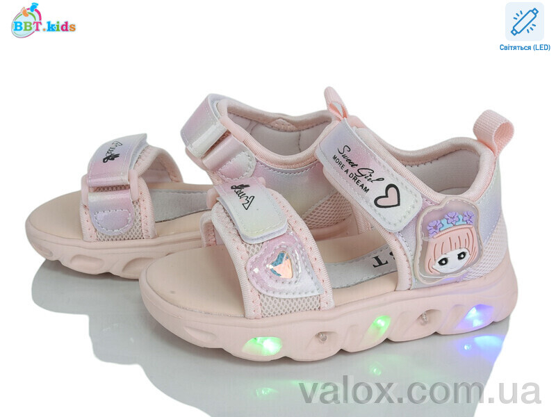 Дитячі босоніжки оптом (l858-2-5 led)