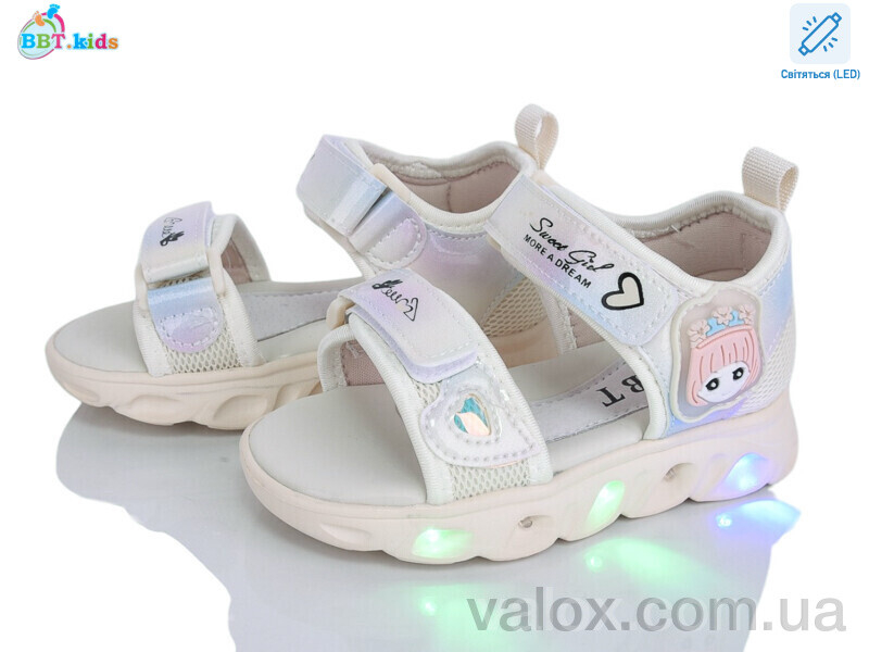 Дитячі босоніжки оптом (l858-2-2 led)