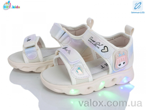 Дитячі босоніжки оптом (l858-2-2 led)