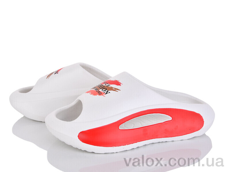 Чоловічі шльопанці оптом (805 white)