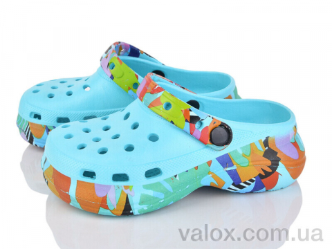 Дитячі крокси оптом (817 l.blue)