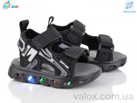 Дитячі сандалі оптом (l603-1-9 led)
