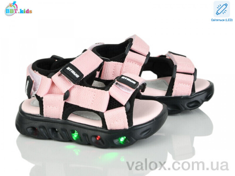 Дитячі босоніжки оптом (l602-1-5 led)