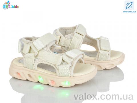 Дитячі босоніжки оптом (l602-2-7 led led)
