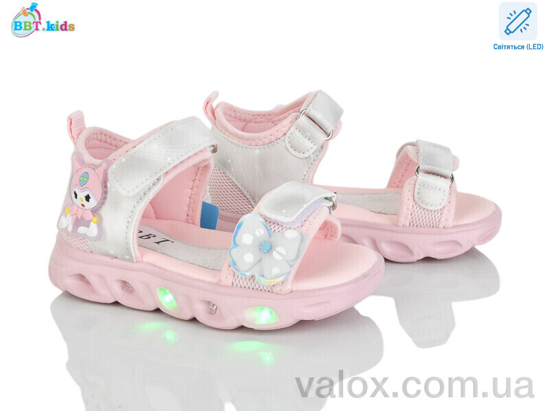 Дитячі босоніжки оптом (l605-2-1 led led)