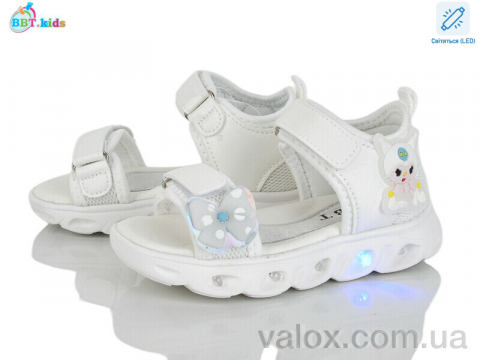 Дитячі босоніжки оптом (l605-2-5 led led)
