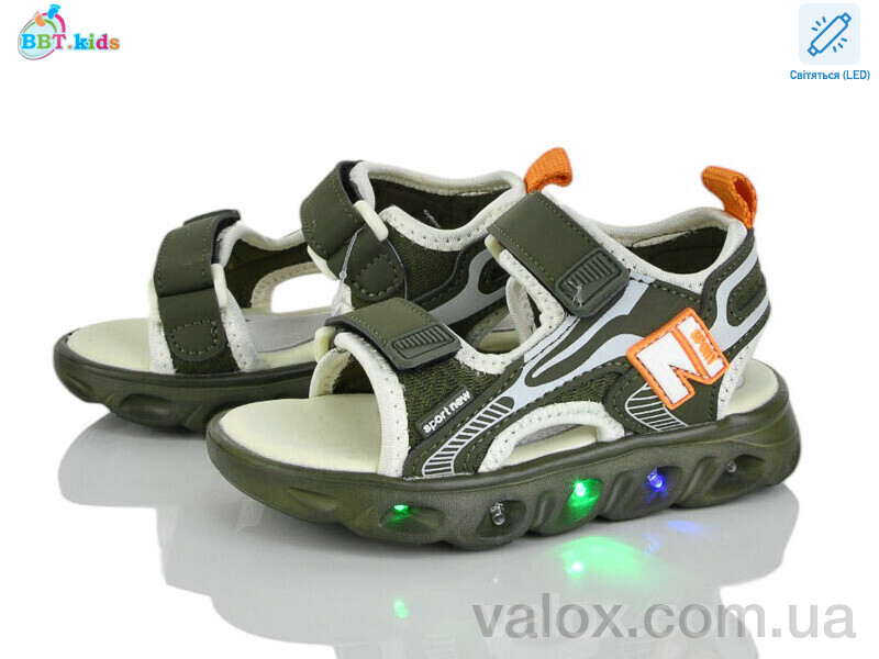 Дитячі сандалі оптом (l603-2-8 led)