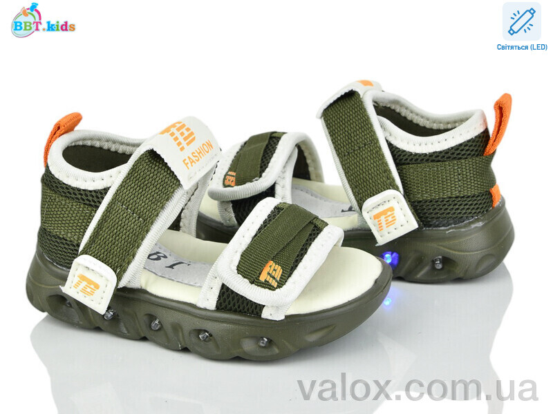 Дитячі сандалі оптом (l606-1-5 led)