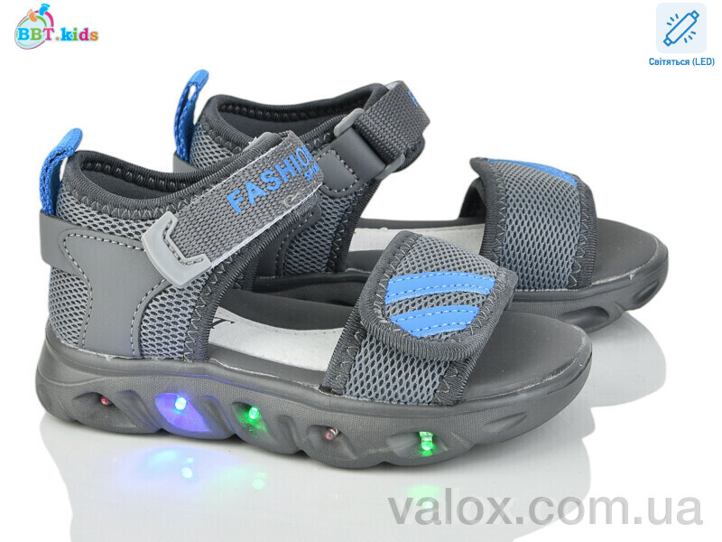 Дитячі сандалі оптом (l616-2-1 led)