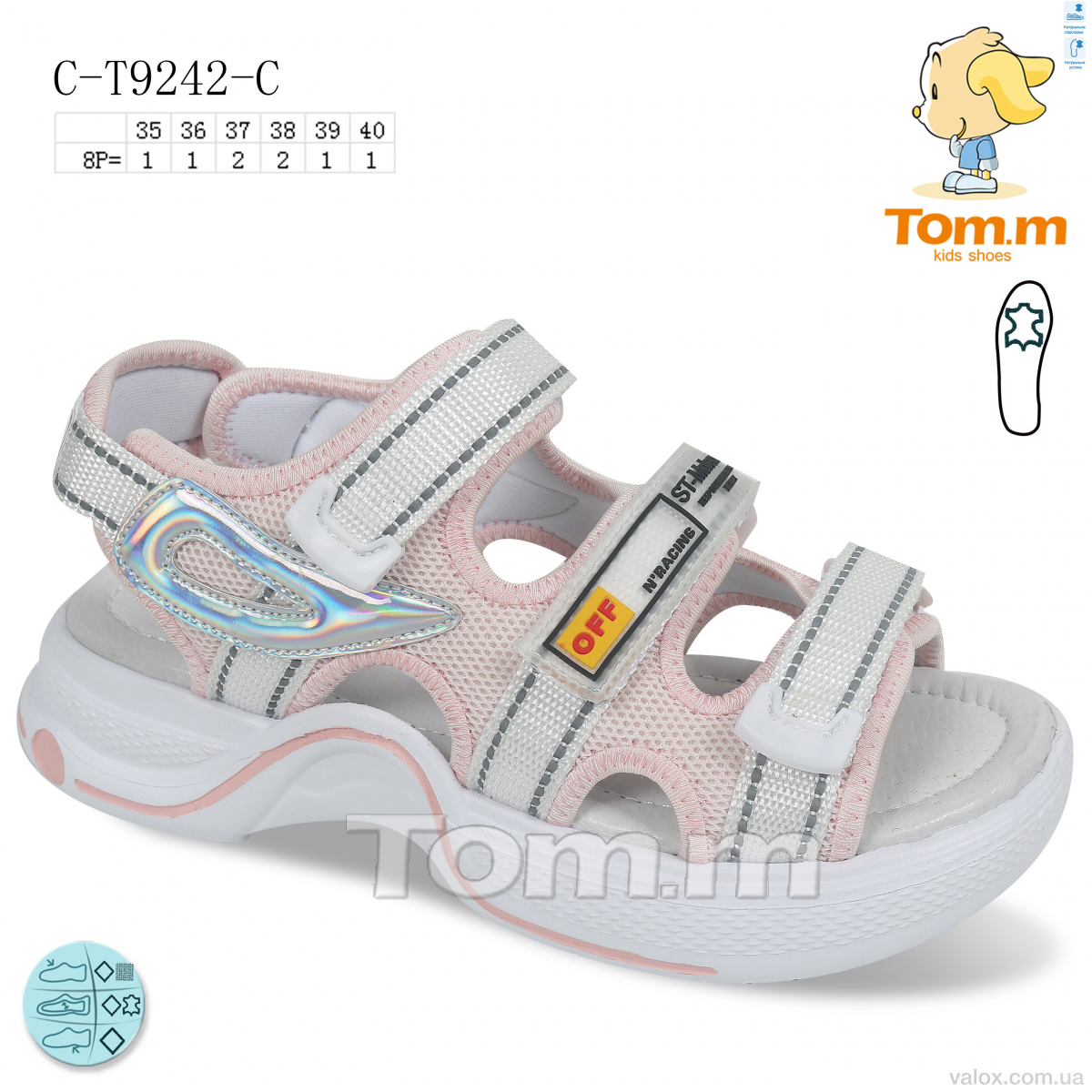Дитячі босоніжки оптом (c-t9242-c)