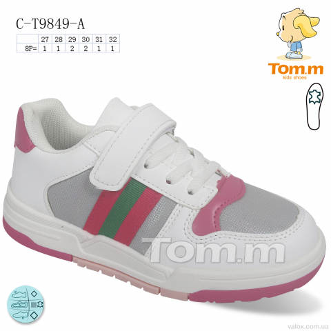 Дитячі кросівки оптом (c-t9849-a)