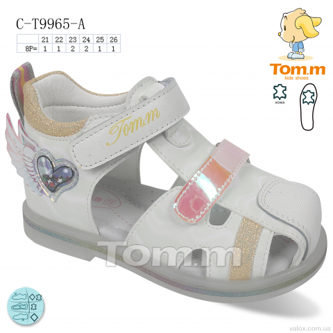 Дитячі босоніжки оптом (c-t9965-a)