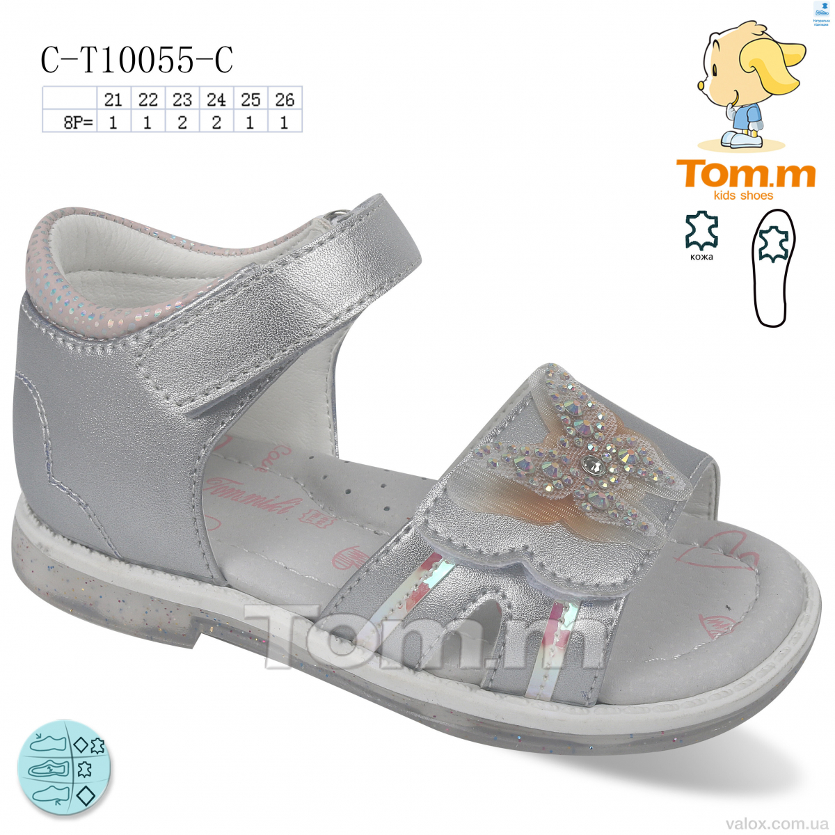 Дитячі сандалі оптом (c-t10055-c)