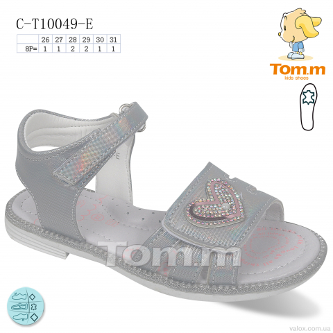 Дитячі босоніжки оптом (c-t10049-e)