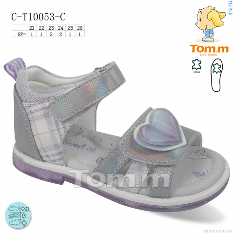 Дитячі босоніжки оптом (c-t10053-c)