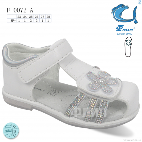 Дитячі босоніжки оптом (f-0072-a)