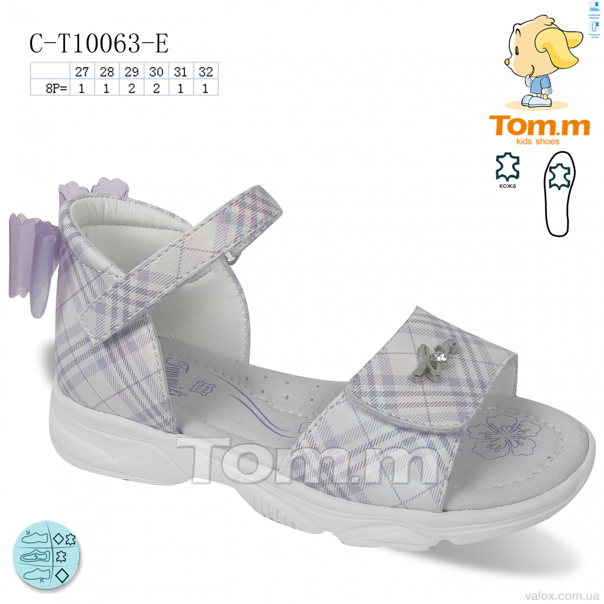 Дитячі босоніжки оптом (c-t10063-e)