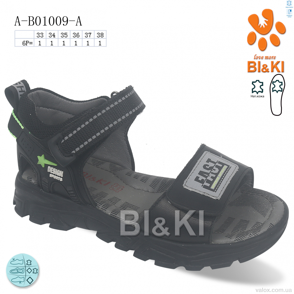 Дитячі сандалі оптом (a-b01009-a)