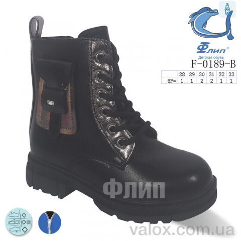Дитячі черевики оптом (f-0189-b)
