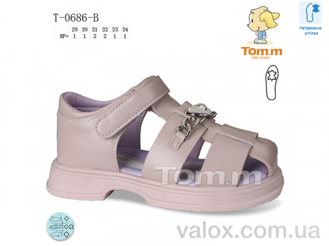 Дитячі босоніжки оптом (t-0686-b)