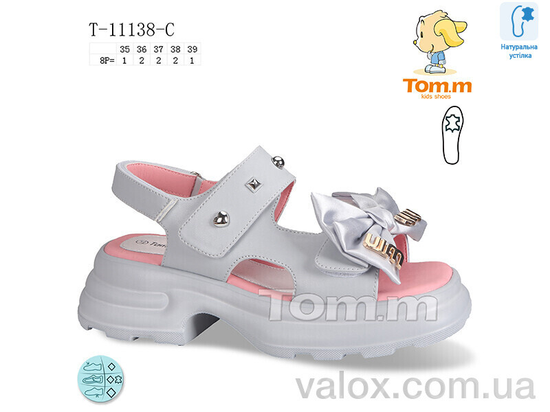 Дитячі босоніжки оптом (t-11138-c)