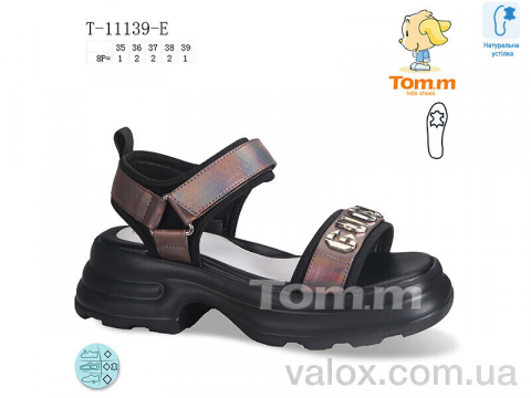 Дитячі босоніжки оптом (t-11139-e)