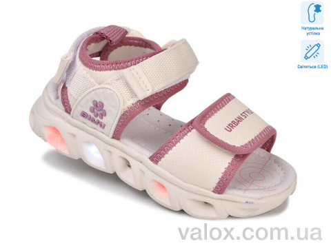 Дитячі босоніжки оптом (01405f led)
