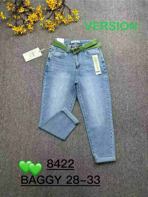 VERSION Жіночі джинси BAGGY 8422