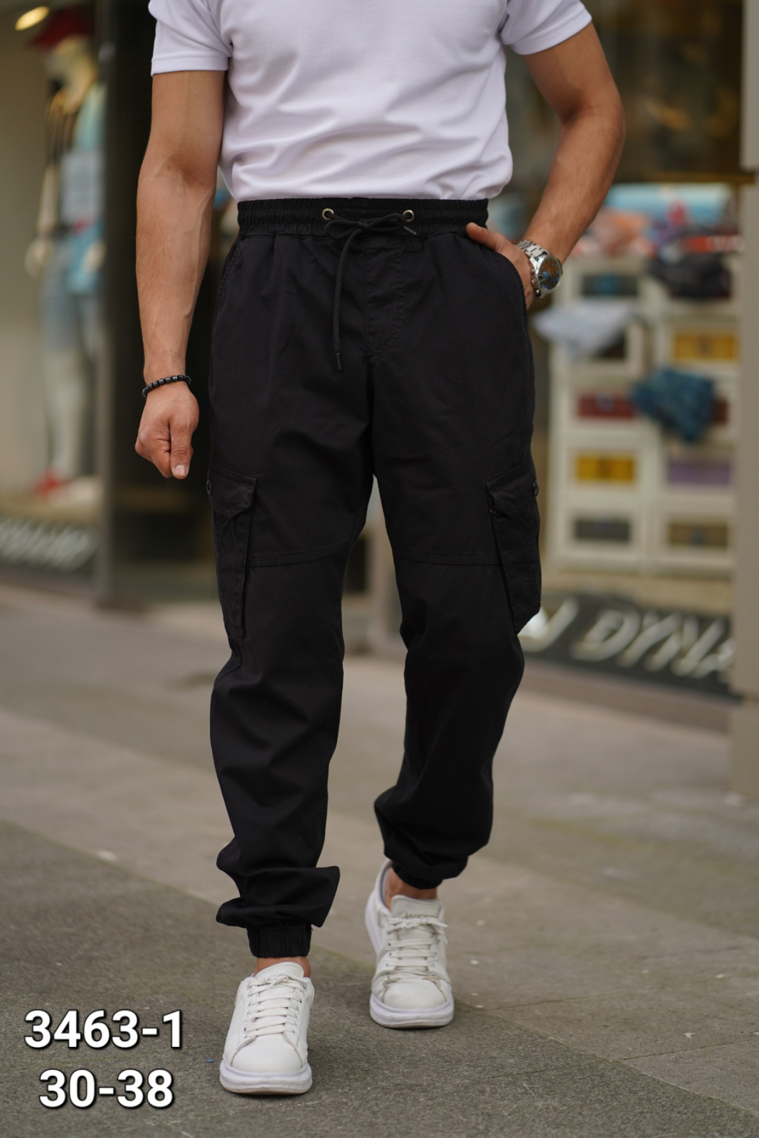 BLACK ZI Мужские карго 3463-1