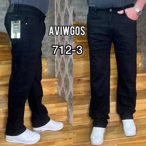 Мужские классические джинсы AVIWGOS норма 712-3