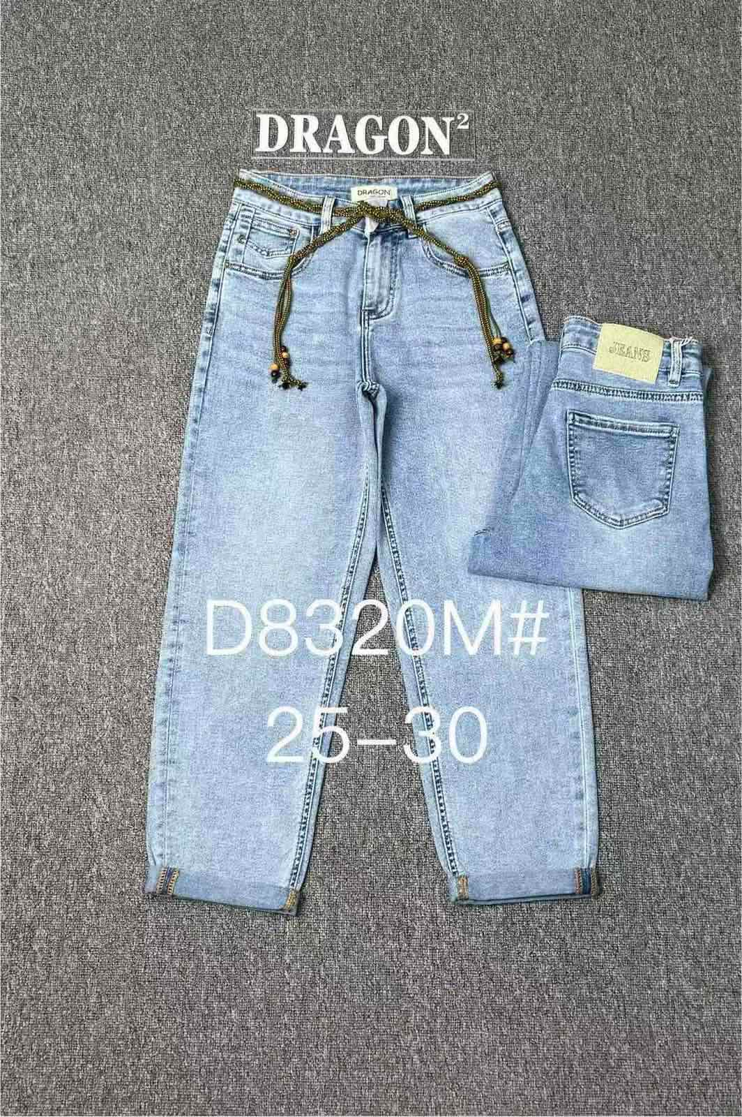 Женские джинсы МОМ DRAGON норма D8320M оптом