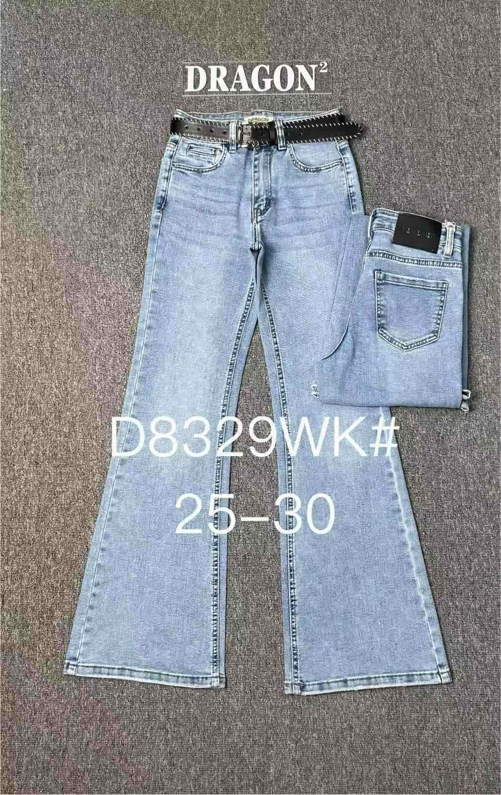 Жіночі джинси КЛЬОШ (FLARE) DRAGON норма D8329WK гуртом