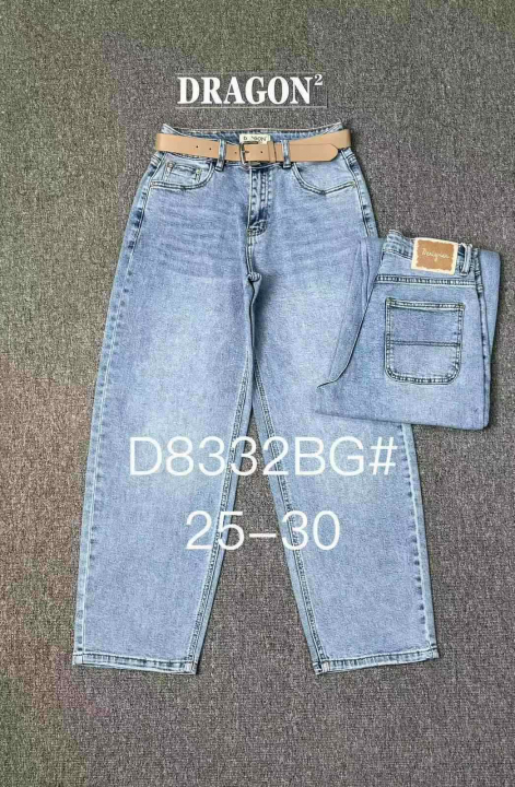 Женские джинсы БАГГИ (BAGGY) DRAGON норма D8332BG оптом