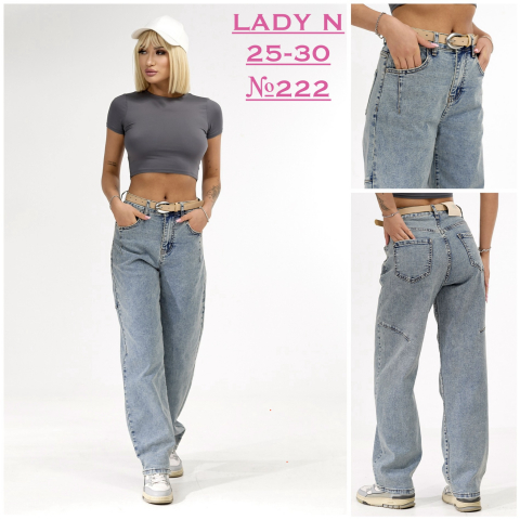 Женские джинсы БАГГИ (BAGGY) LADY N норма 222 оптом